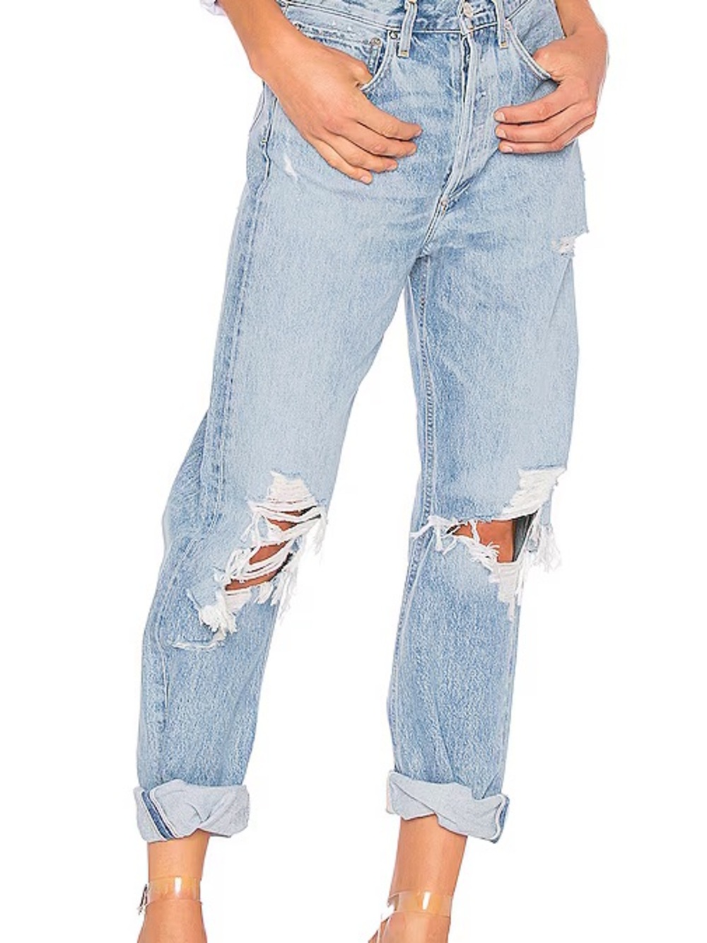 Agolde 90s Loose Jeans in Fallout Size 25